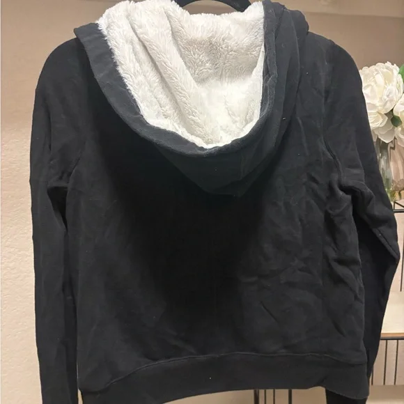 Hollister Black Jacket / hooded zip sweater XS - Picture 12 of 12